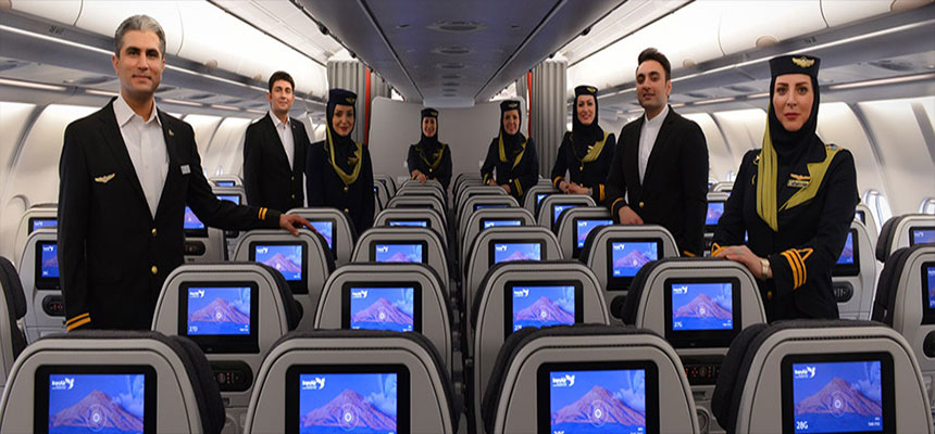 داخل هواپیماهای ایران